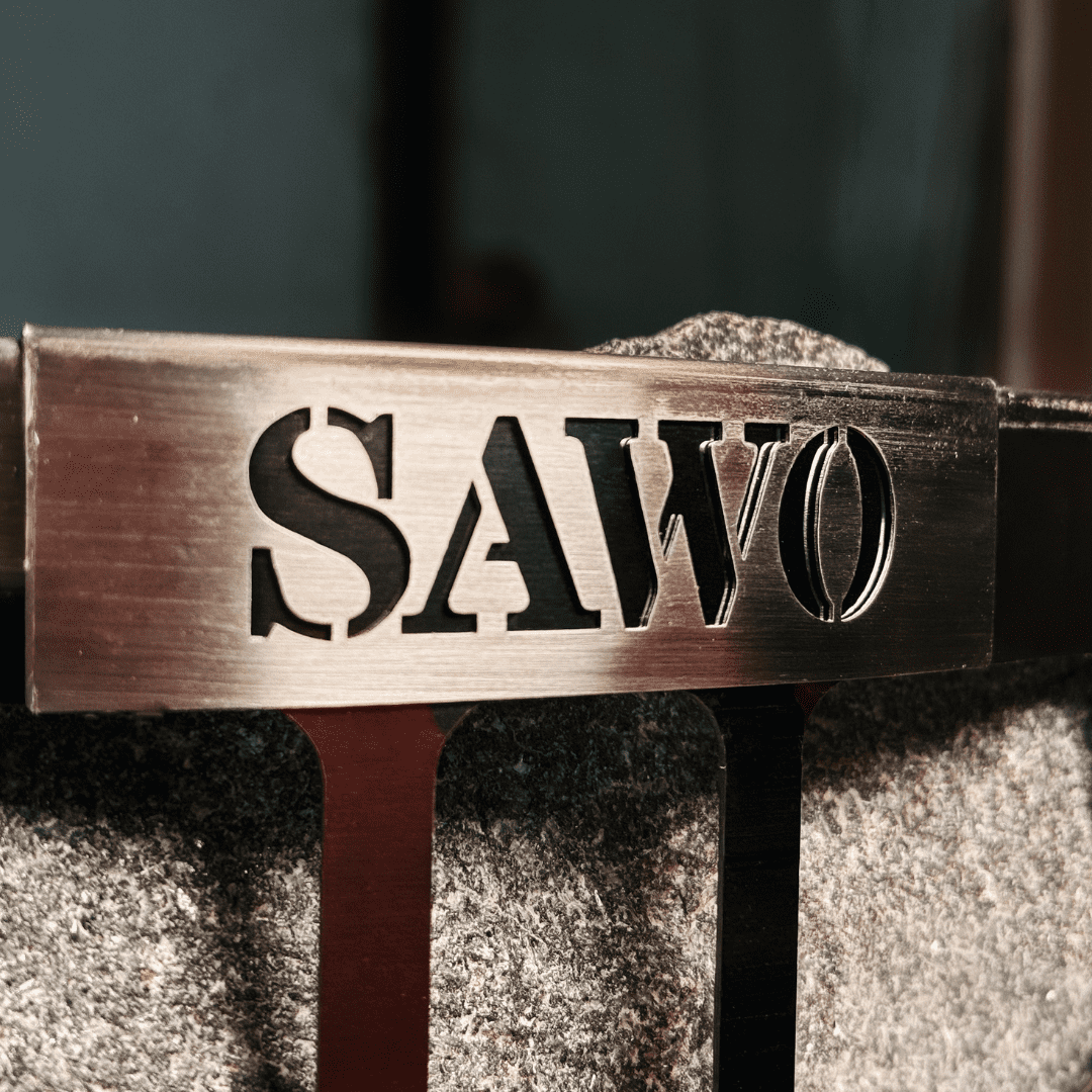 SAWO kályha közeli kép